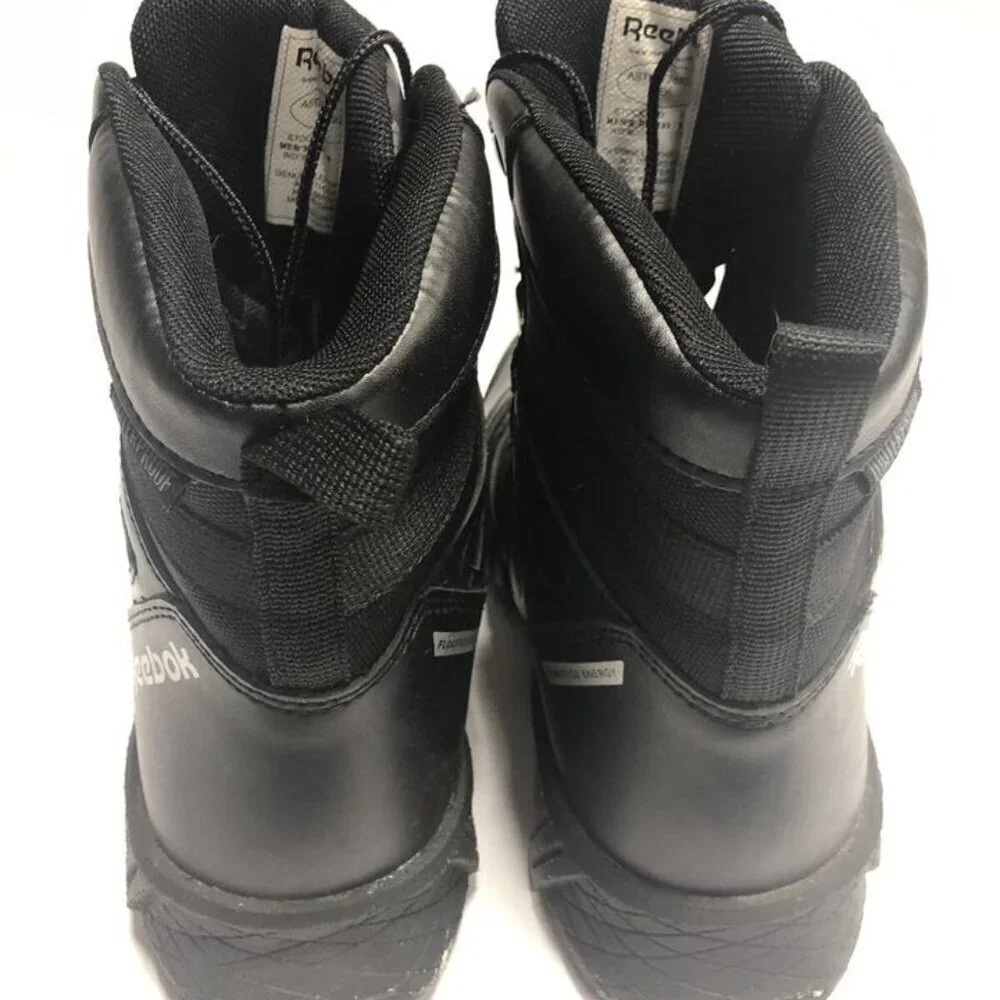 Reebok Men’s Floatride Energy Tactical Black Boots, Size 8.5M